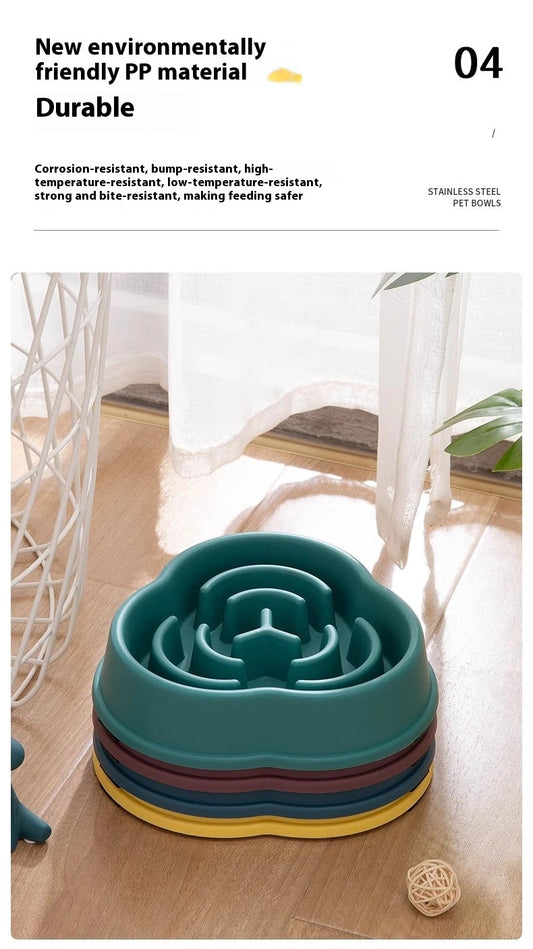 Pet Slow Feeding Bowl
