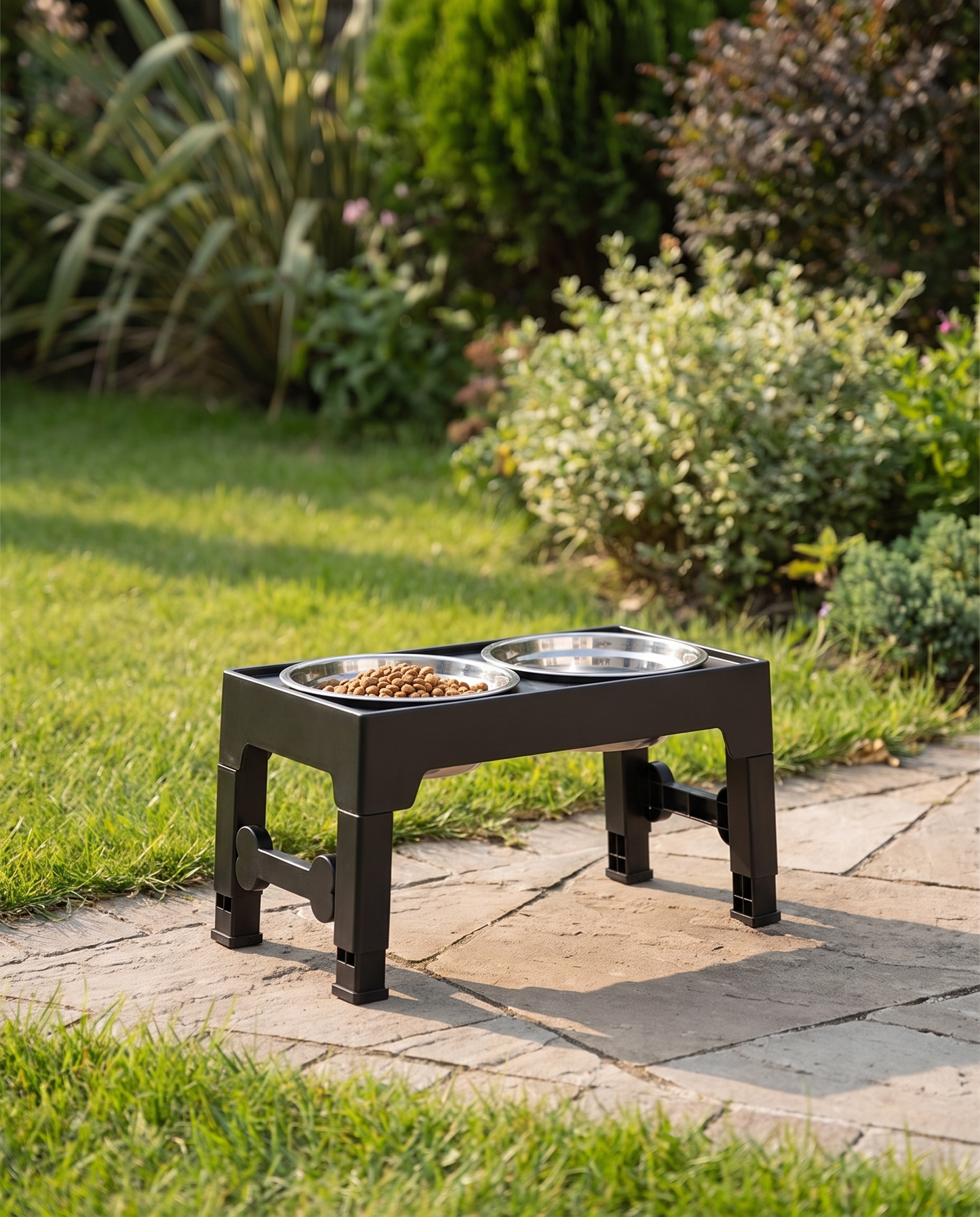 Elevated Dog Feeder — Raised Bowl Stand for Senior Dogs & Joint Pain