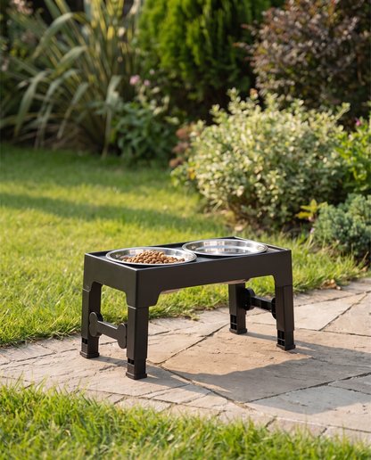 Elevated Dog Feeder — Raised Bowl Stand for Senior Dogs & Joint Pain