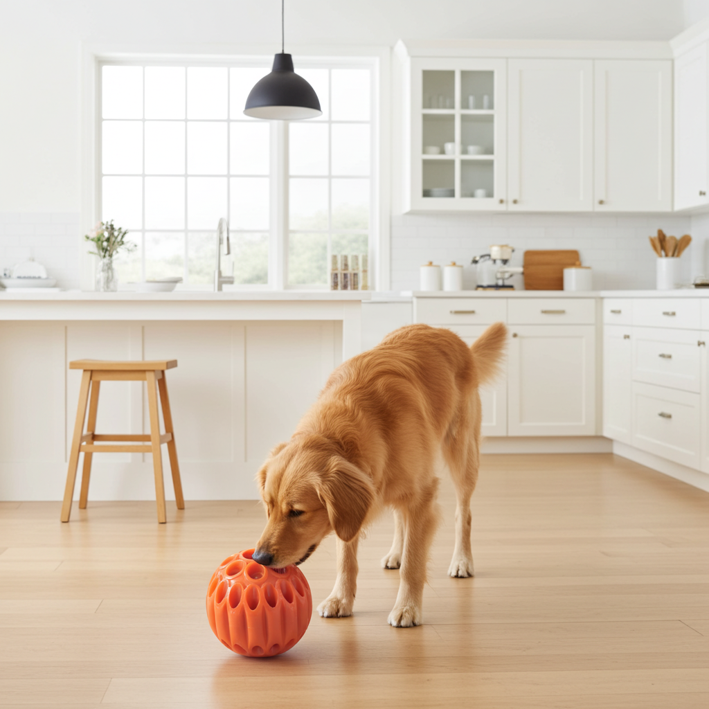 The Paws & Rest Puzzle Treat Ball